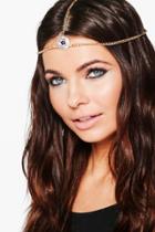 Boohoo Eliza Simple Rose Charm Head Charm Gold