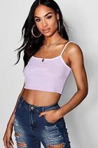 Boohoo Woman Embroidered Slogan Crop