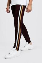 Boohoo Tricot Cropped Tape Detail Jogger