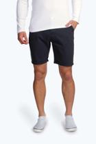 Boohooman Chino Shorts Navy