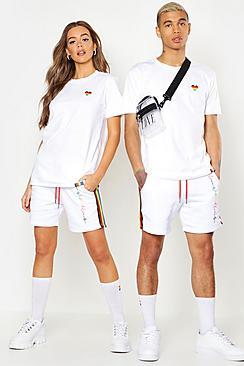 Boohoo Pride T-shirt With Gradient Back Print