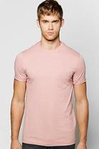 Boohoo Crew Neck Pocket T Shirt