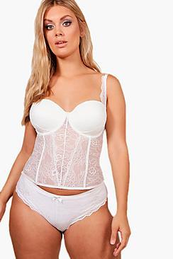 Boohoo Plus Neve Underwired Corset