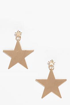 Boohoo Jenny Stud Star Earrings