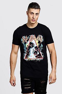 Boohoo Def Leppard License Oversized T-shirt