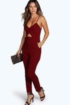 Boohoo Lucie Cut Out Jumpsuit