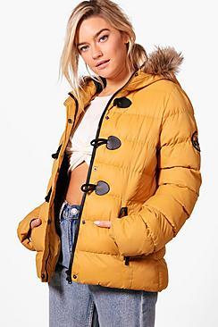 Boohoo Bella Short Quilted Bubble Jacket