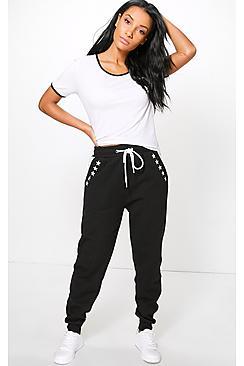 Boohoo Grecia Star Print Sweat Joggers