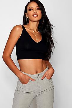 Boohoo V Front Thick Strap Cami