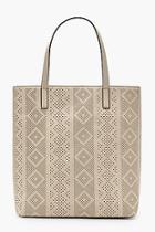 Boohoo Lily Laser Cut Shopper Bag