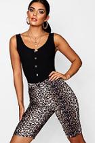 Boohoo Rib Horn Button Detail Vest