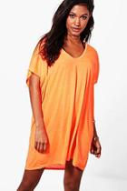 Boohoo Tilly Jersey Beach Cover Up