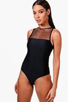 Boohoo Naples Mesh Swimsuit