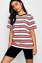 Boohoo Eleanor Stripe T-shirt