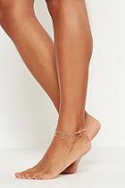 Boohoo Cross & Ball Chain Anklet Pack