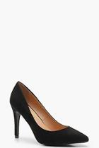 Boohoo Extra Wide Fit Pointed Court Shoes