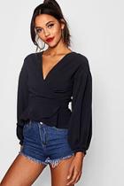 Boohoo Tall Ava Off The Shoulder Blouse