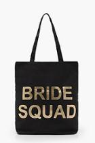 Boohoo Emma Bride Squad Shopper Bag