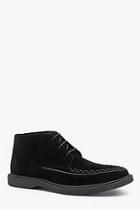 Boohoo Faux Suede Lace Up Chukka Boot
