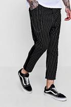 Boohoo Stripe Jogger Trouser With Side Tape