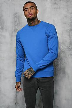 Boohoo Basic Lightweight Crew Neck Sweater