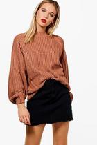Boohoo Grace Cable Knit Jumper