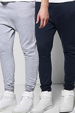 Boohoo 2 Pack Skinny Joggers