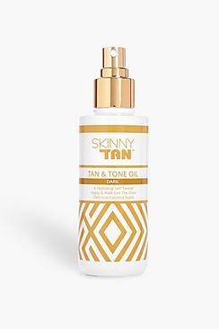 Boohoo Skinny Tan Tan & Tone Oil - Dark