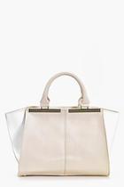 Boohoo Tabitha Colour Block Metal Detail Day Bag