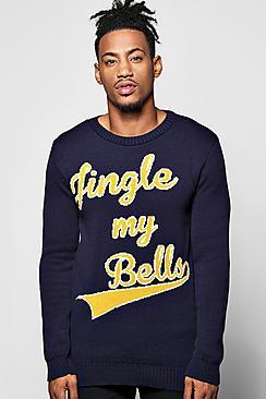 Boohoo Jingle My Bells Christmas Jumper