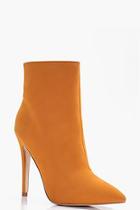 Boohoo Caroline Pointed Heeled Stiletto Shoe Boot