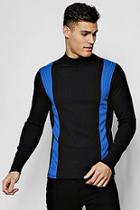 Boohoo Vertical Stripe Ribbed Jumper