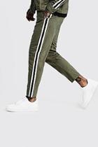 Boohoo Jogger Chino With Side Tape