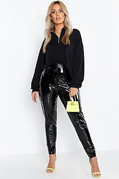 Boohoo Plus Zip Up Sweat Top