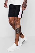 Boohoo Man Signature Slim Mid Length Shorts