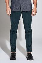 Boohoo Premium Skinny Velour Trouser With Side Tape