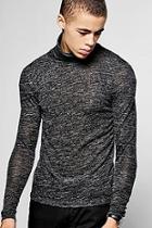 Boohoo Long Sleeve Knitted Roll Neck Jumper