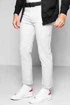 Boohoo Straight Chino With Stretch