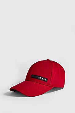 Boohoo Man Sport Rubberised Patch Cap