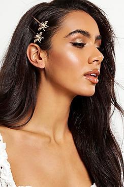Boohoo Bee Hair Slides