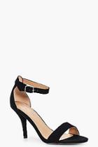 Boohoo Anya Wide Fit Low Heel Two Part