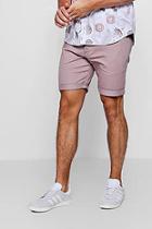 Boohoo Slim Fit Coloured Denim Shorts