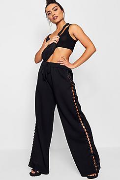 Boohoo Jessie O Ring Side Jogger