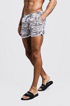 Boohoo Animal Chain Print Runner Swim Short