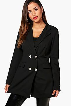 Boohoo Mila Double Breasted Blazer