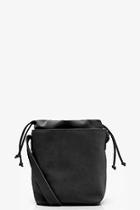 Boohoo Jo Suedette Structured Round Base Cross Body