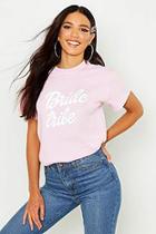 Boohoo Bride Tribe Tee