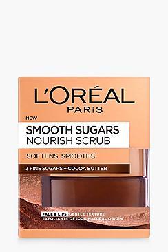 Boohoo Loreal Smooth Sugar Cocoa Face & Lip Scrub