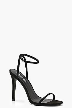 Boohoo Suzie Skinny Strap Pointed Heels