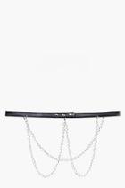 Boohoo Emilia Double Chain Skinny Belt